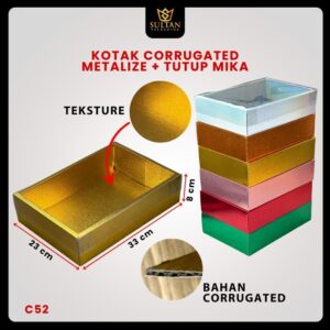 Kotak Kado Hologram tutup mika Souvenir|Dus Hadiah Special Gift|C52