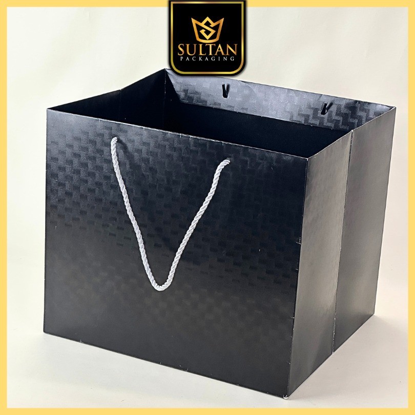 Paper Bag Hadiah Jumbo/ Premium Gift Bag/ Tas Kado Jinjing/ Chemical Embos/ 35x30x30/ PB26 - Image 4