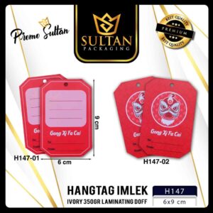 Label Chinese New Year Hangtag Imlek Aksesoris Murah H147