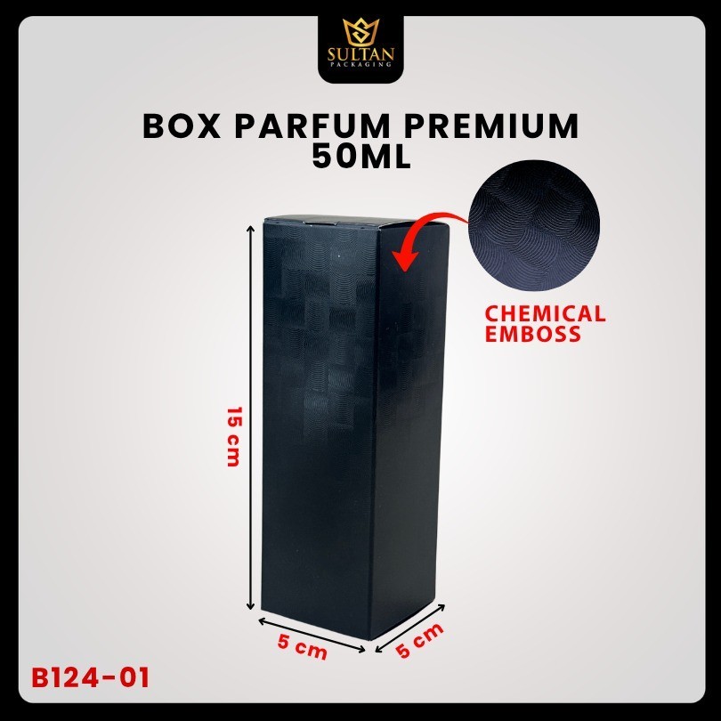 Box Parfum Chemical EMBOS|50 Ml | Sliding Box|5X5X15| B124 - Image 2