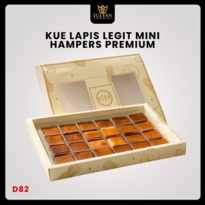 Box Kue | kue lapis legit | Premium Quality|Pembungkus Kado| 24 PCS | D82