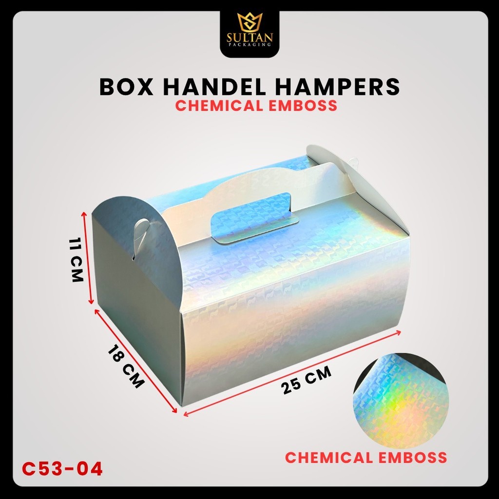 Kotak Chemical Embos|Gable|Kue|Kado|Serbaguna|Hampers|Dus|Packaging|Box|C53 - Image 5