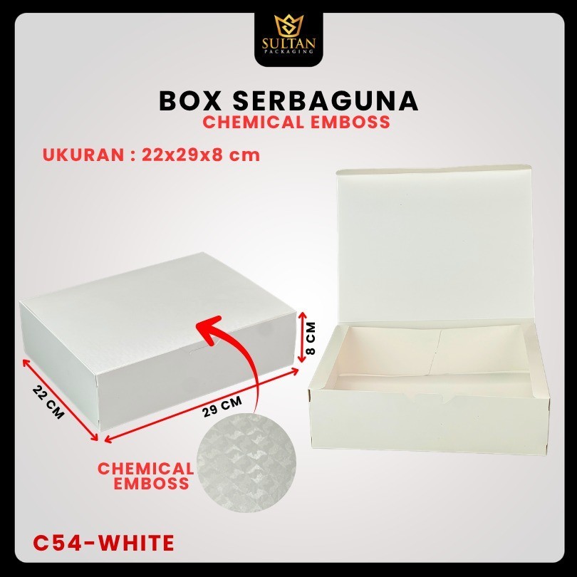 Kotak Box Kado / Chemical Embos / Box Hologram / Gift/ 29x22x8cm/ C54 - Image 3