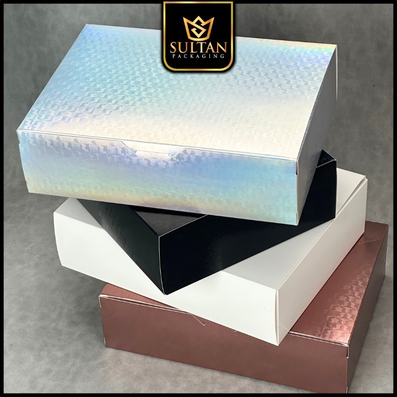 Kotak Box Kado / Chemical Embos / Box Hologram / Gift/ 29x22x8cm/ C54 - Image 7