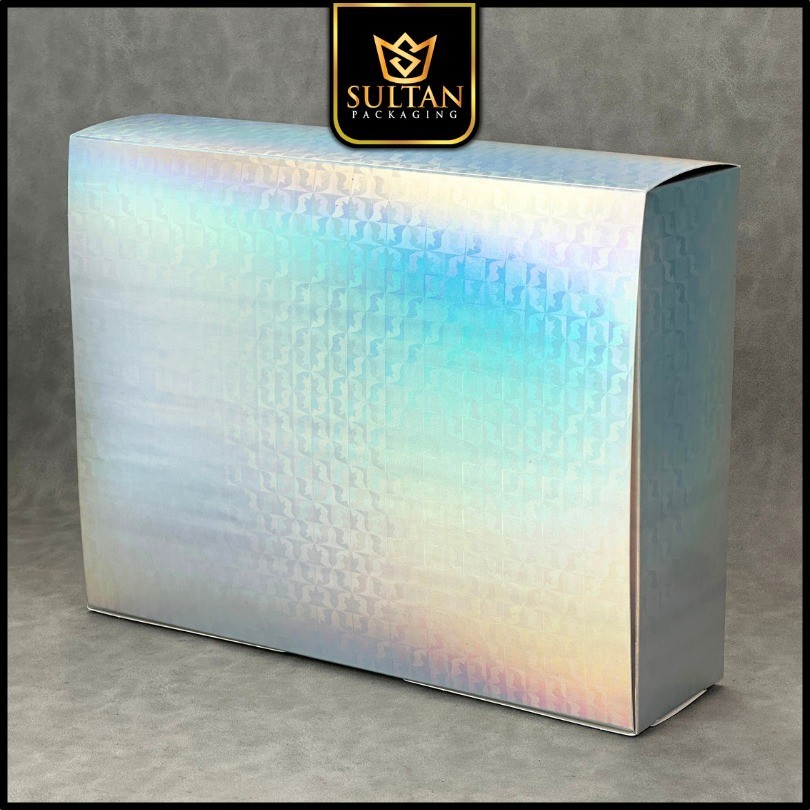Kotak Box Kado / Chemical Embos / Box Hologram / Gift/ 29x22x8cm/ C54 - Image 6