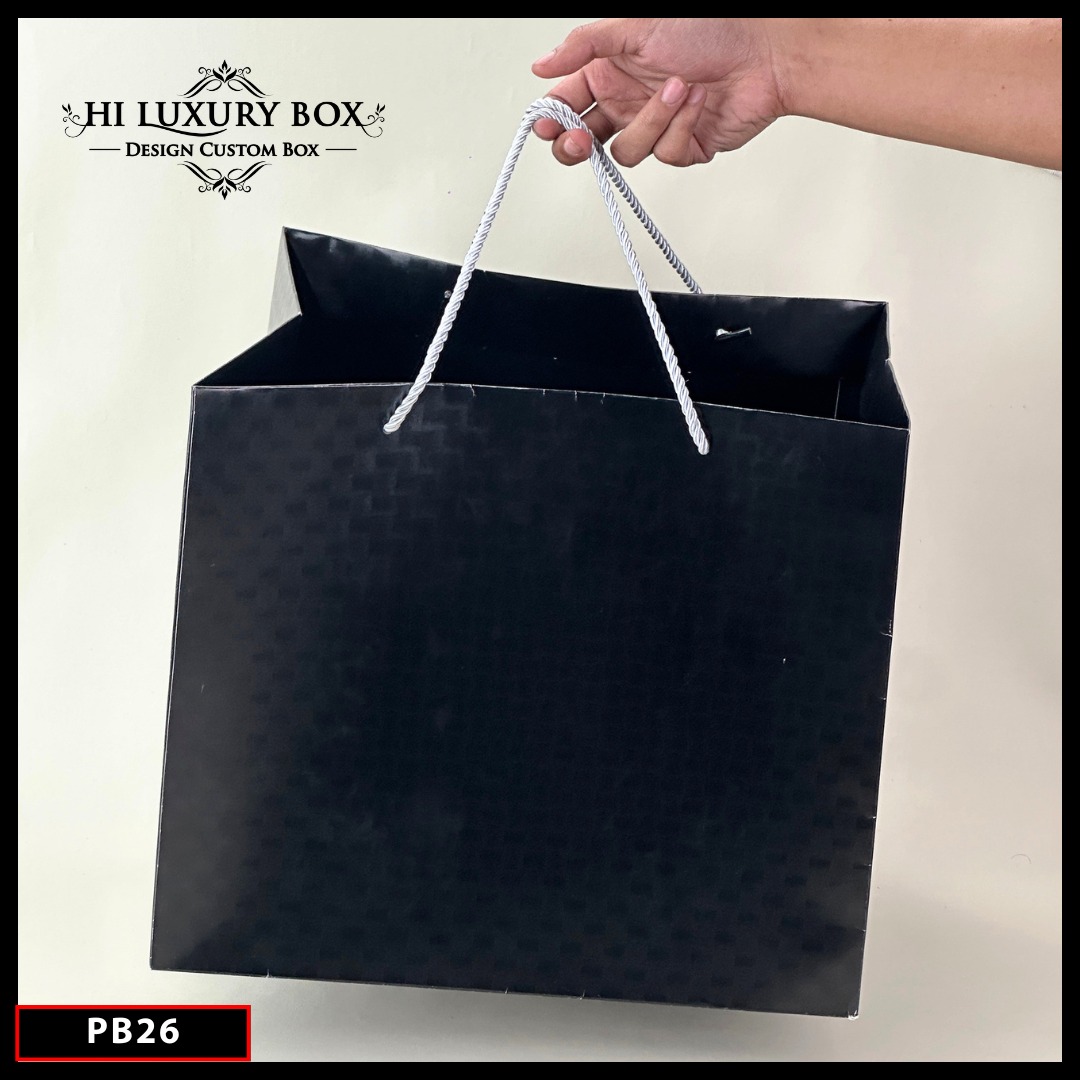 Paper Bag Hadiah Jumbo/ Premium Gift Bag/ Tas Kado Jinjing/ Chemical Embos/ 35x30x30/ PB26 - Image 3