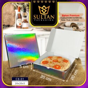 Kotak Kue|Box Hologram|Kotak Kado|Box Serbaguna|Packaging|Dus|C8