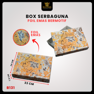 Box Hampers Spesial untuk Setiap Momen|Kotak Serbaguna|Box Premium|33x24x7,5cm|B131
