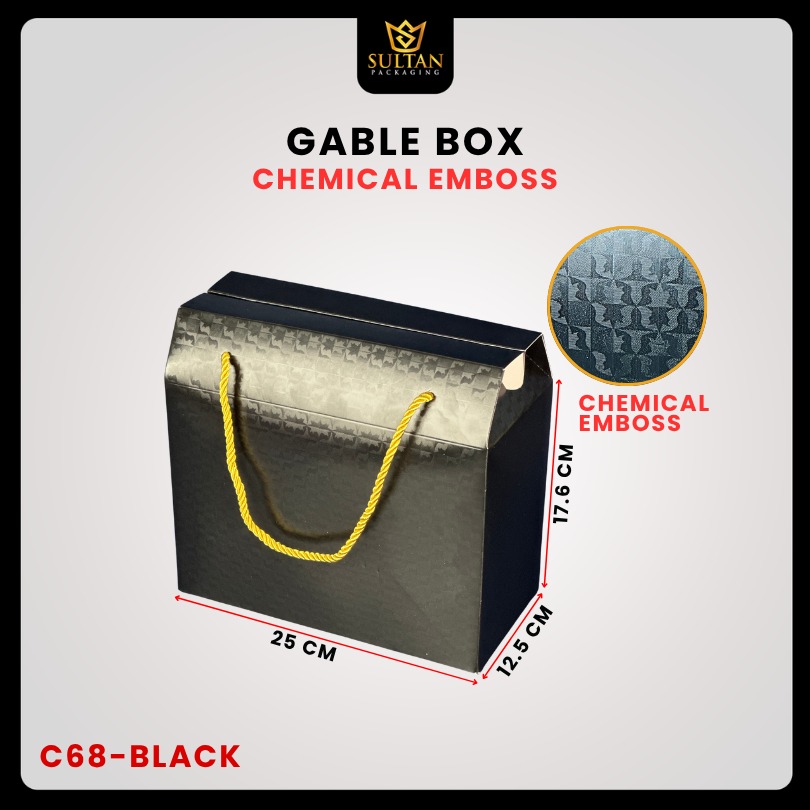 Box Hampers / Gable Box / Kotak Souvenir Hadiah / 25x12,5x17,5cm / C68 - Image 2