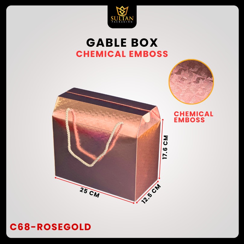 Box Hampers / Gable Box / Kotak Souvenir Hadiah / 25x12,5x17,5cm / C68 - Image 5