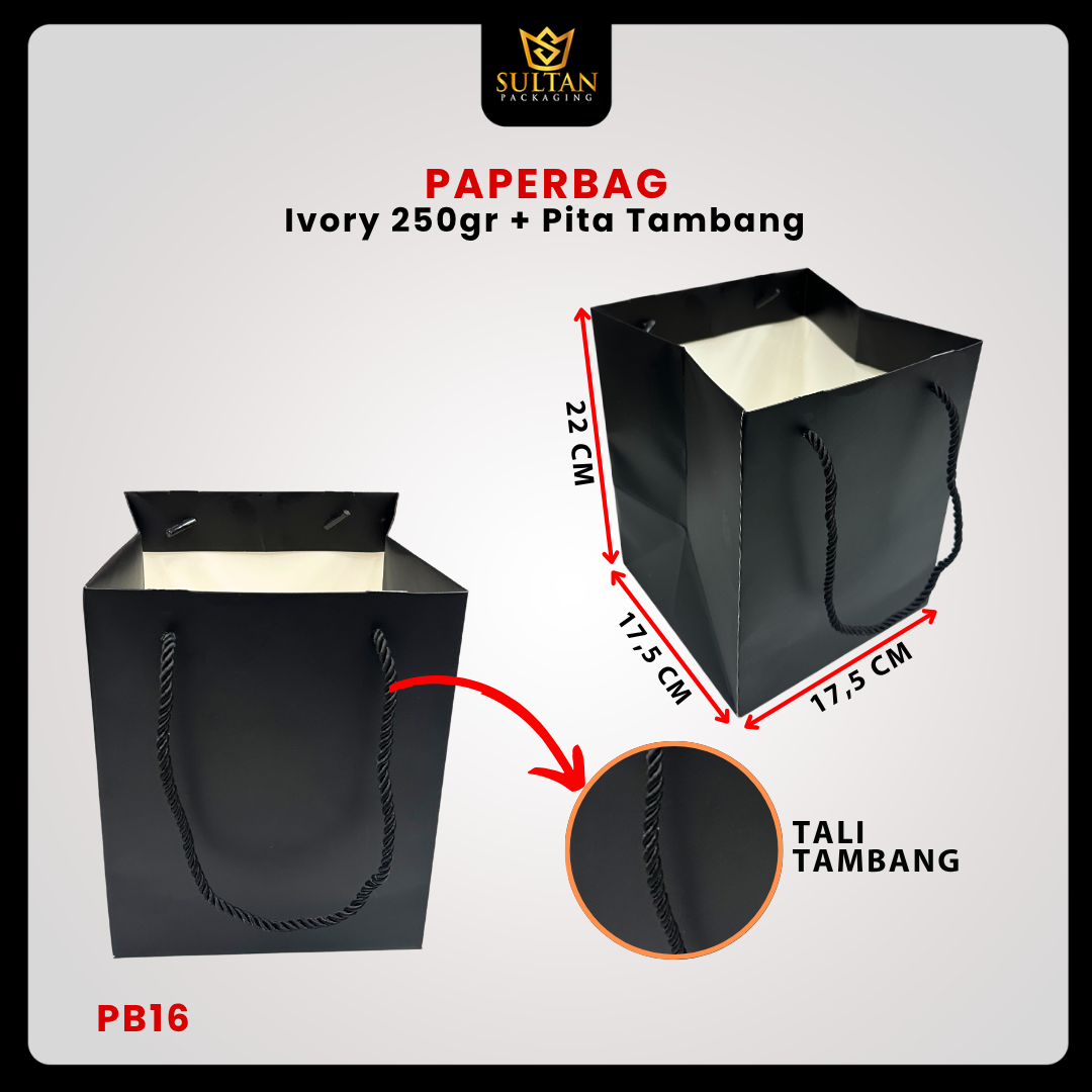 Paper Bag Hadiah / Premium Gift Bag / Tas Kado Jinjing / PB16 - Image 2