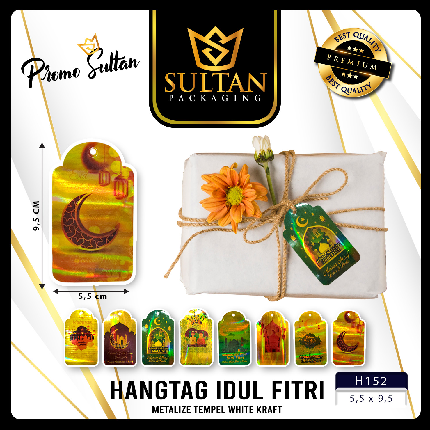 Hangtag|Hangtag Murah|Hangtag Lebaran|Hangtag Idul Fitri|H152 - Image 2