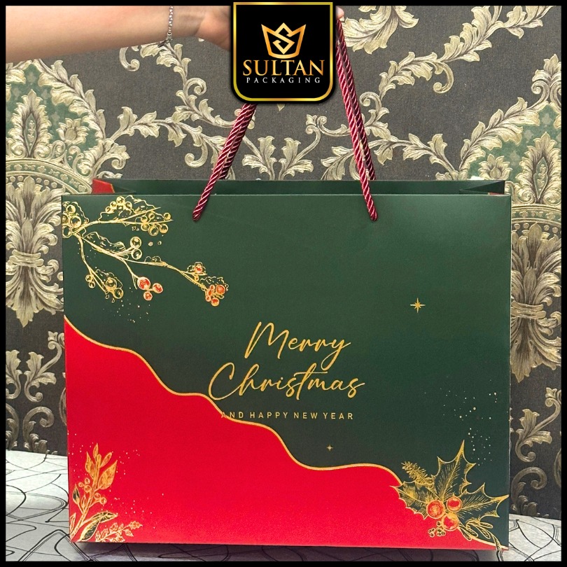 Paper Bag Natal / Crishtmas Edition / Premium / Tas Kado / 37,5x15x30cm / PB28 - Image 3