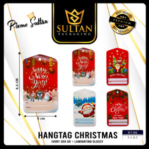 Hangtag Natal/Hangtag Merry Christmas/Aksesoris Natal/Hiasan NatalH146