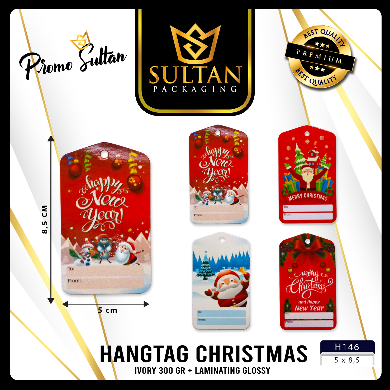 Hangtag Natal/Hangtag Merry Christmas/Aksesoris Natal/Hiasan NatalH146
